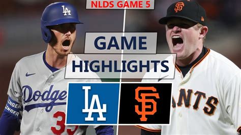 sf. giants vs los angeles dodgers